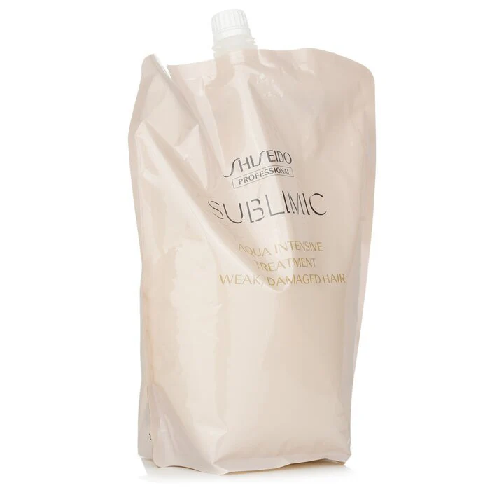 Shiseido Sublimic Aqua Intensive Treatment Refill (Weak, Damaged Hair) 1800g - Image 2