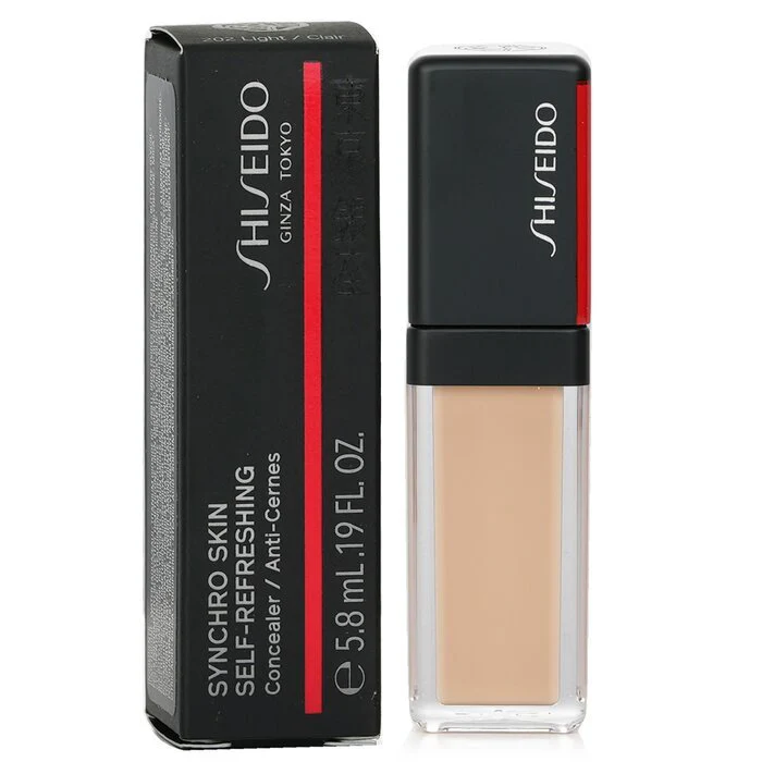 Shiseido Synchro Skin Self Refreshing Concealer - 202 Light (Golden Tone For Light Skin) 5.8ml - Image 2