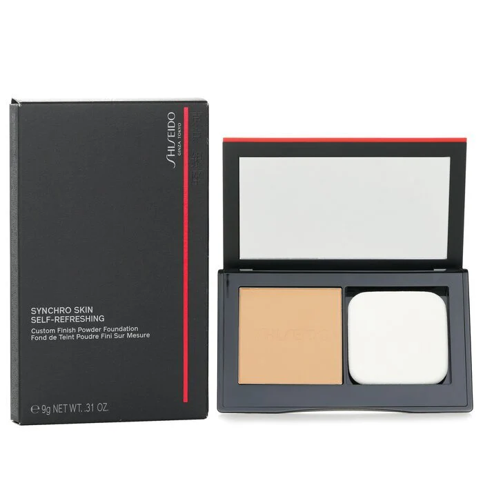 Shiseido Synchro Skin Self Refreshing Custom Finish Powder Foundation - 340 Oak 9g - Image 2