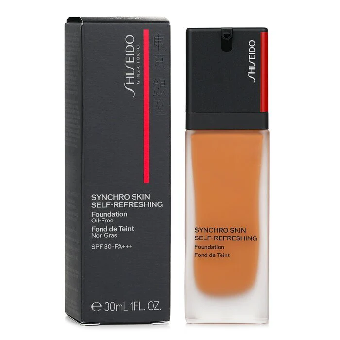Shiseido Synchro Skin Self Refreshing Foundation SPF 30 - # 430 Cedar 30ml/1oz - Image 2