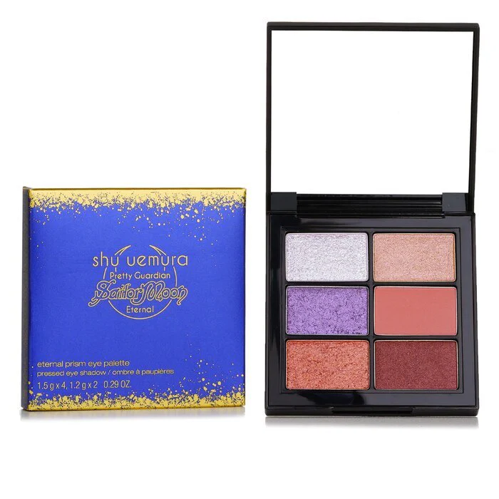 Shu Uemura (Pretty Guardian Sailor Moon Eternal Collection Eternal Prism Eye Palette (6x Eye Shadow) Set 4x1.5g+2x1.2g - Image 2