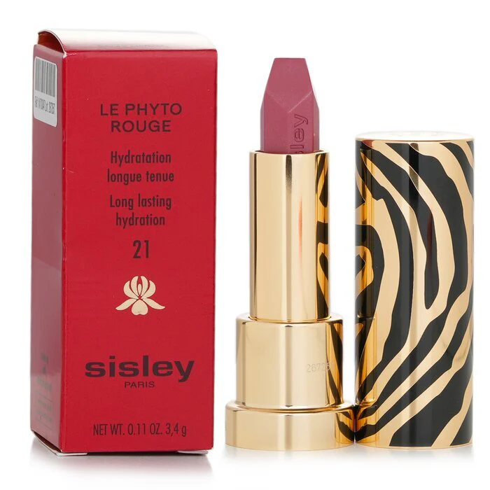 Sisley Le Phyto Rouge Long Lasting Hydration Lipstick - # 21 Rose Noumea 3.4g/0.11oz - Image 2