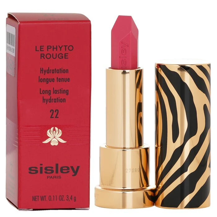 Sisley Le Phyto Rouge Long Lasting Hydration Lipstick - # 22 Rose Paris 3.4g/0.11oz - Image 2