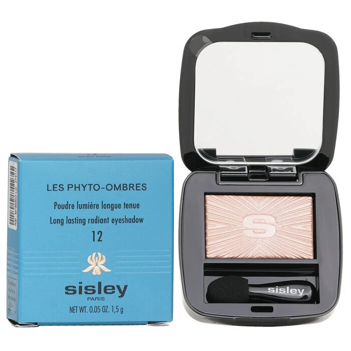 Sisley Les Phyto Ombres Long Lasting Radiant Eyeshadow - # 12 Silky Rose 1.5g/0.05oz - Image 2