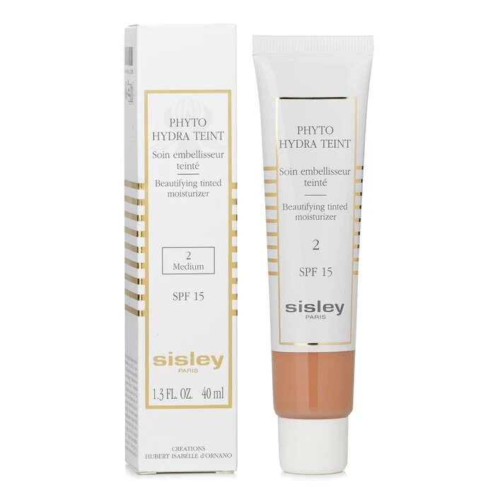 Sisley Phyto Hydra Teint Beautifying Tinted Moisturizer SPF 15 - # 2 Medium 40ml/1.3oz - Image 2