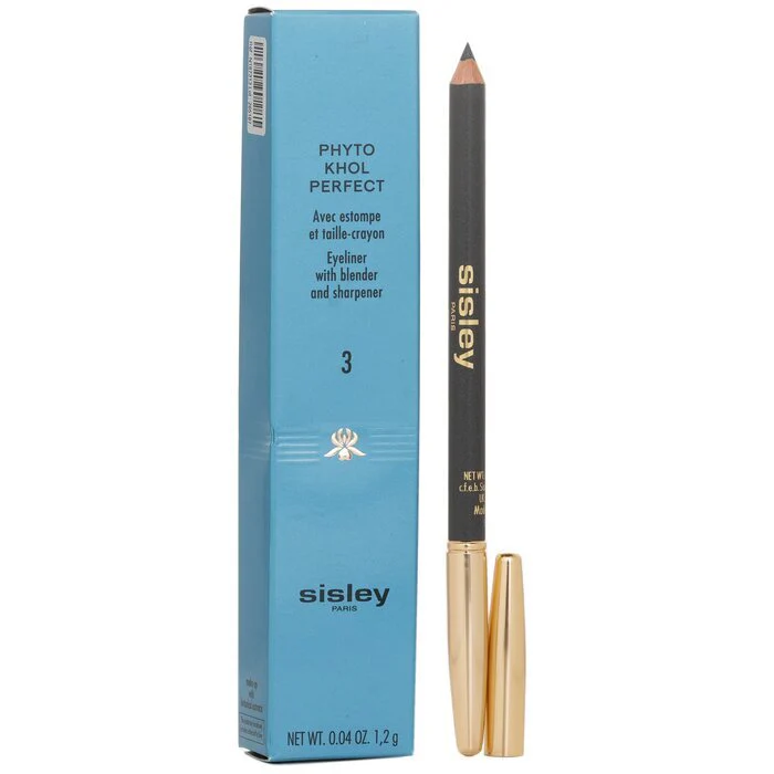 Sisley Phyto Khol Perfect Eyeliner (With Blender and Sharpener) - # Steel 1.2g/0.04oz - Image 2