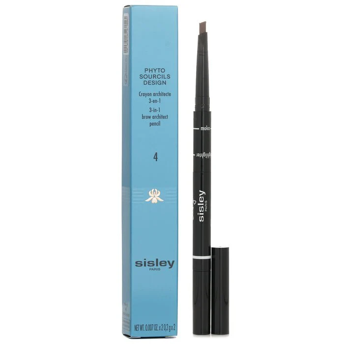 Sisley Phyto Sourcils Design 3 In 1 Brow Architect Pencil - # 4 Moka 2x 0.2g/0.007oz - Image 2