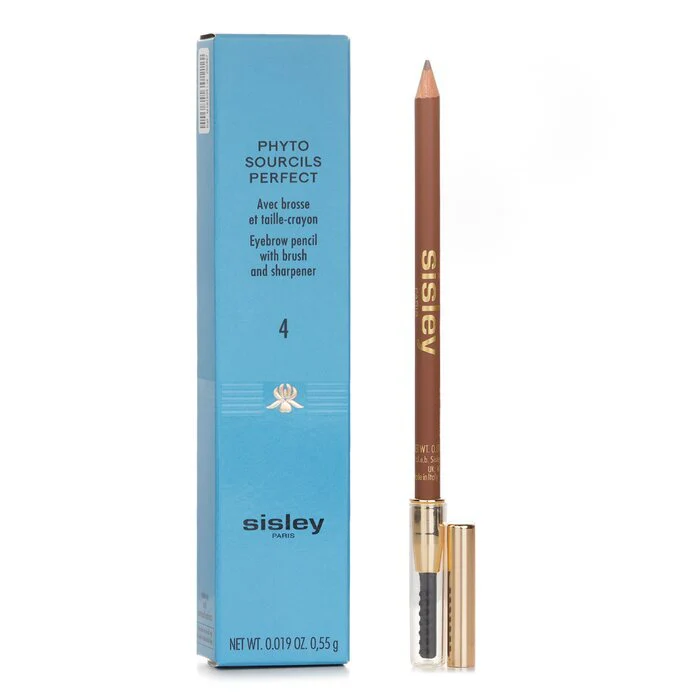 Sisley Phyto Sourcils Perfect Eyebrow Pencil (With Brush & Sharpener) - No. 04 Cappuccino 0.55g/0.019oz - Image 2