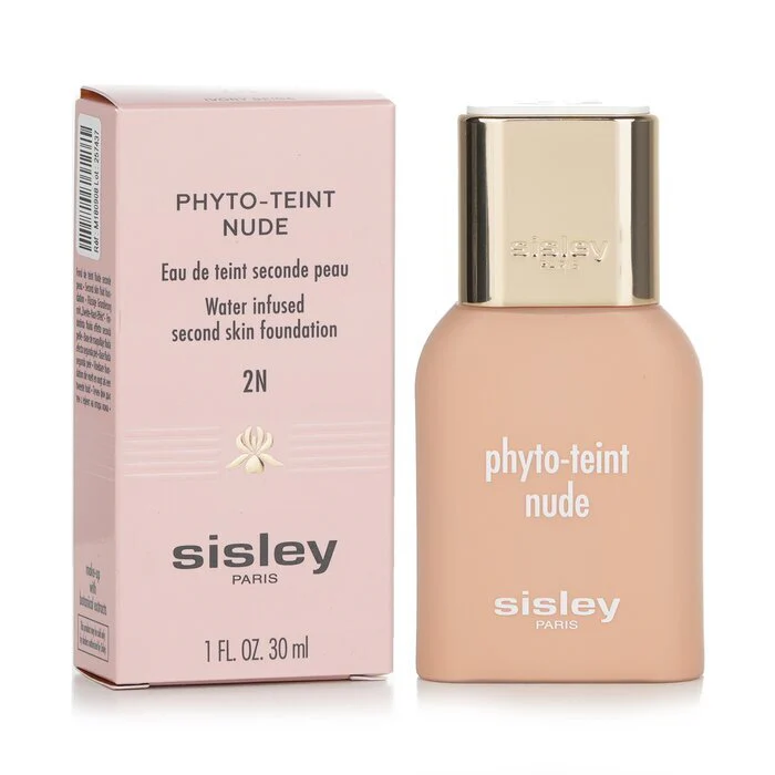 Sisley Phyto Teint Nude Water Infused Second Skin Foundation - 2N Ivory Beige 30ml - Image 2