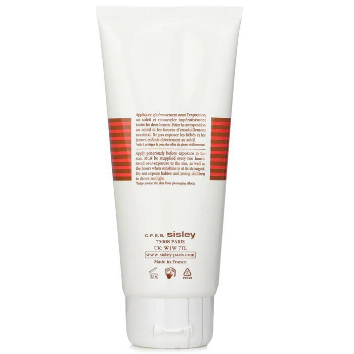 Sisley Super Soin Solaire Silky Body Cream SPF 30 UVA High Protection 168105 200ml/6.7oz - Image 3
