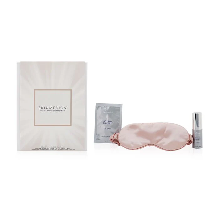 Skin Medica Instant Bright Eye Essentials Set: Instant Bright Eye Cream 14.2g + Instant Bright Eye Masks 6x2.34g + Sleep Mask 1pc 3pc - Image 2