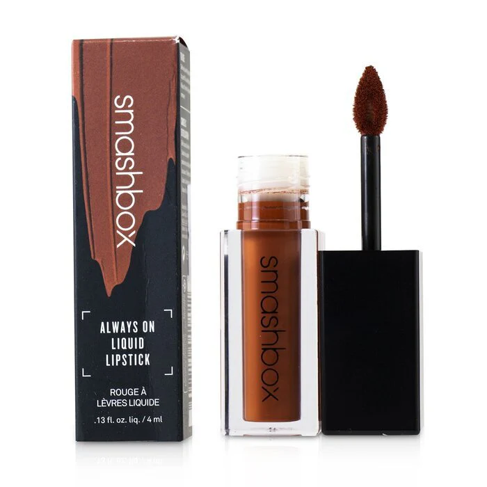 Smashbox Always On Liquid Lipstick - Out Loud (Deep Orange) 4ml/0.13oz - Image 2