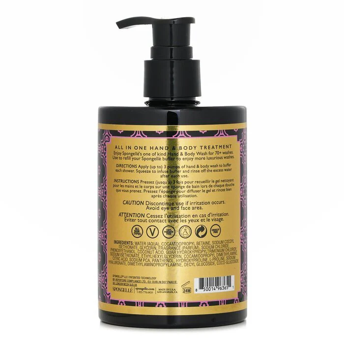 Spongelle Hand & Body Wash - French Lavender 325ml/11oz - Image 3