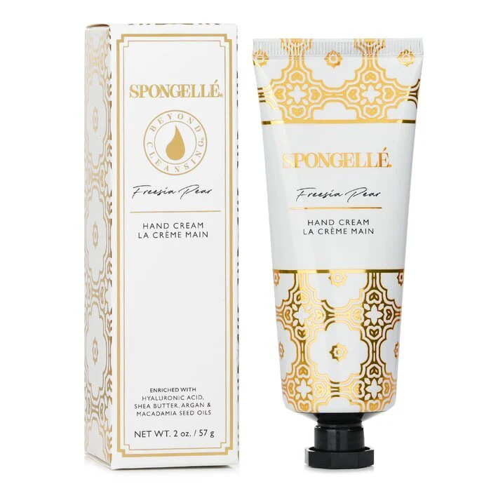 Spongelle Hand Cream - Freesia Pear 57g/2oz - Image 2