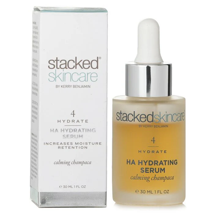 Stacked Skincare HA (Hyaluronic Acid) Hydrating Serum 30ml/1oz - Image 2