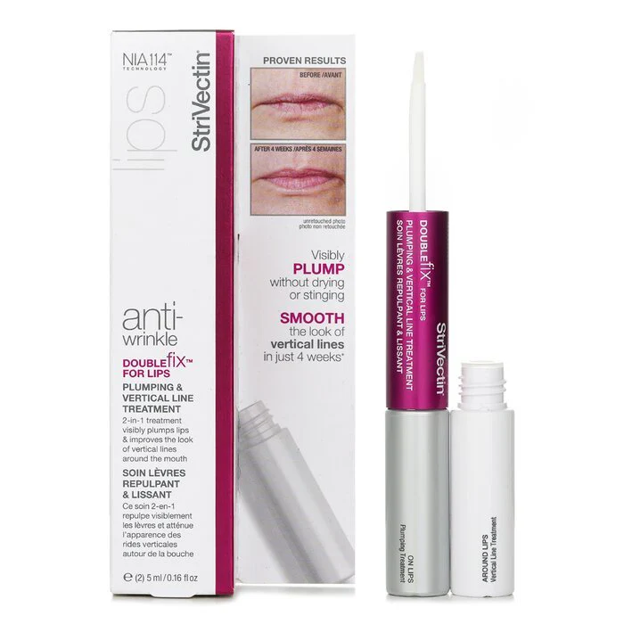 StriVectin - Anti-Wrinkle Double Fix For Lips Plumping & Vertical Line Treatment 2x5ml/0.16oz - Image 2