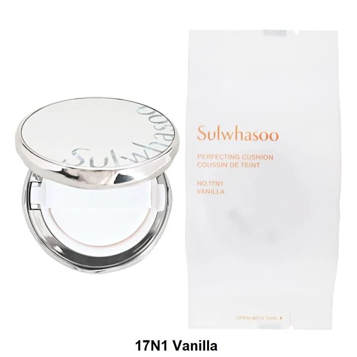 Sulwhasoo Perfecting Cushion SPF 50 Duo - 21N1 (15gx 2)x2 - Image 2