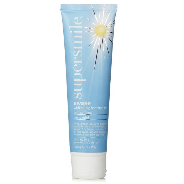 Supersmile Awake Whitening Toothpaste With Caffeine - Zesty Mint (Fluoride Free) 119g - Image 3