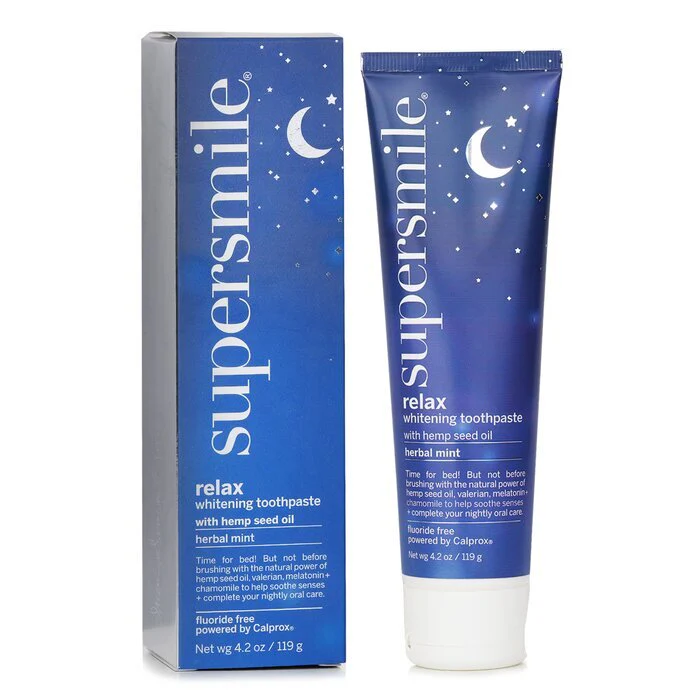 Supersmile Relax Whitening Toothpaste With Hemp Seed Oil 4.2oz/119g - Image 2