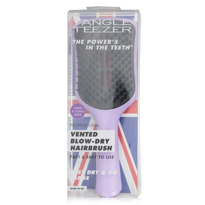 Tangle Teezer Professional Vented Blow-Dry Hair Brush (Large Size) - # Lilac Cloud Large 1pc - Image 2