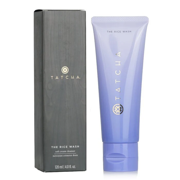 Tatcha The Rice Wash - Soft Cream Cleanser (For Normal To Dry Skin) 120ml - Image 2