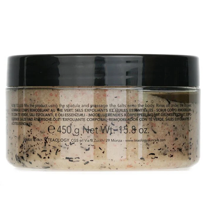 Teaology Green Tea Reshaping Body Scrub 450g/15.8oz - Image 3