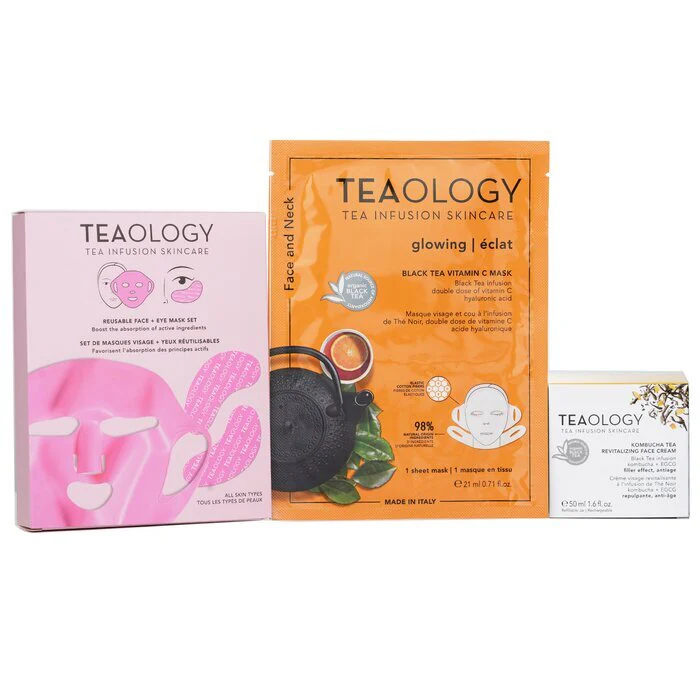 Teaology Kombucha Revitalizing Forever Beauty Ritual Set 3pcs - Image 2