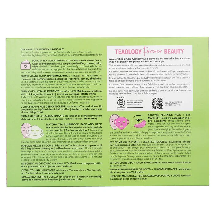 Teaology Matcha Tea Firming Forever Beauty Ritual Set 3pcs - Image 3