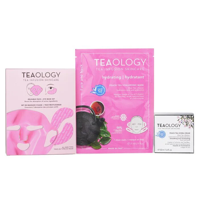 Teaology Peach Tea Hydrating Forever Beauty Ritual Set: 3pcs - Image 2