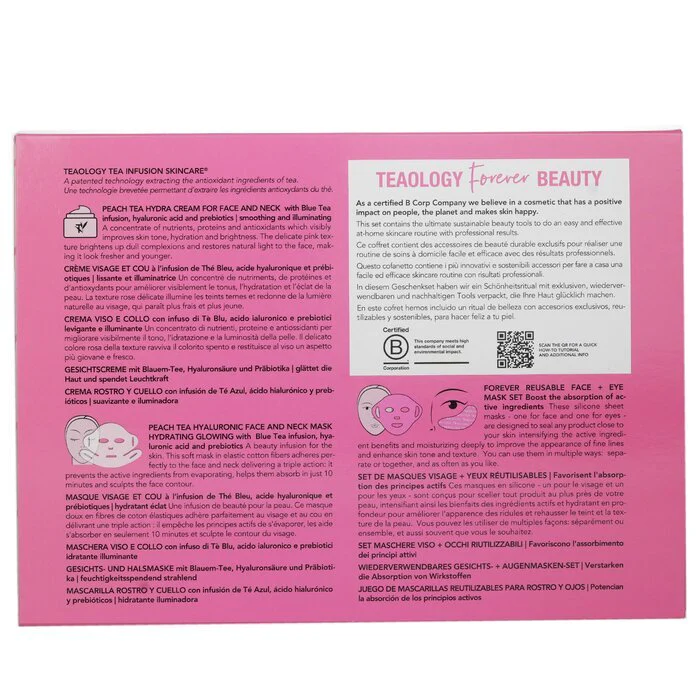 Teaology Peach Tea Hydrating Forever Beauty Ritual Set: 3pcs - Image 3