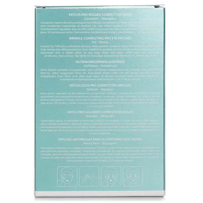 Thalgo Hyalu-Procollagene Wrinkle Correcting Pro Eye Patches 8x2patchs - Image 3