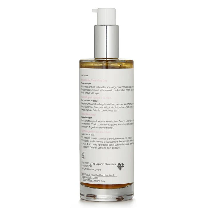 The Organic Pharmacy Rose Facial Cleansing Gel 100ml/3.4oz - Image 3