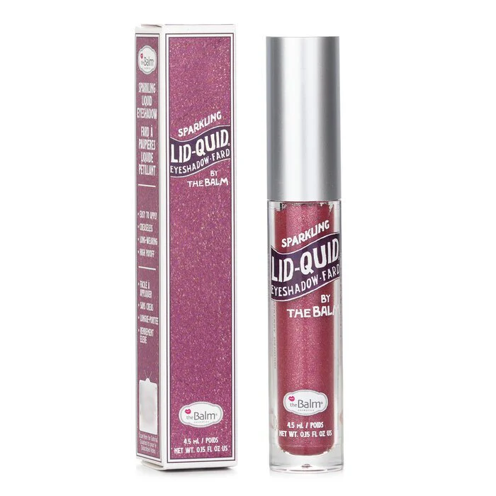 TheBalm Lid Quid Sparkling Liquid Eyeshadow - Strawberry Daiquiri 4.5ml - Image 2