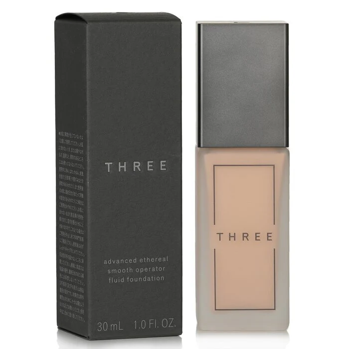THREE Advanced Ethereal Smooth Operator Fluid Foundation SPF40 - # 202 30ml/1oz - Image 2