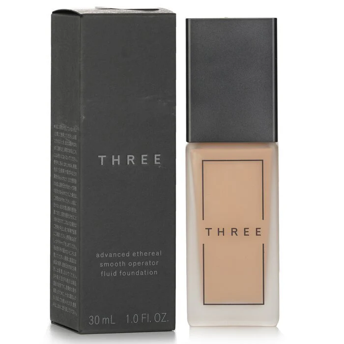 THREE Advanced Ethereal Smooth Operator Fluid Foundation SPF40 - # 204 30ml/1oz - Image 2
