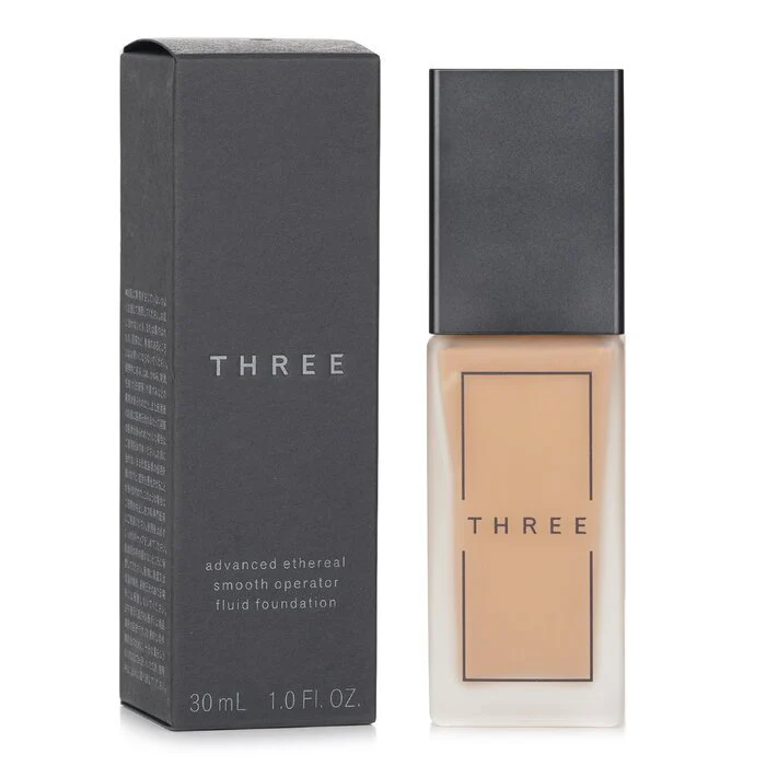 THREE Advanced Ethereal Smooth Operator Fluid Foundation SPF40 - # 206 30ml/1oz - Image 2