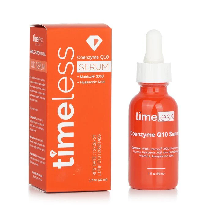 Timeless Skin Care Coenzyme Q10 Serum + Matrixyl 3000 + Hyaluronic Acid 30ml/1oz - Image 2
