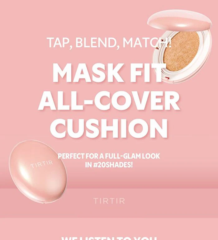 TIRTIR Mask Fit All-Cover Cushion - 21N Ivory 18g - Image 2