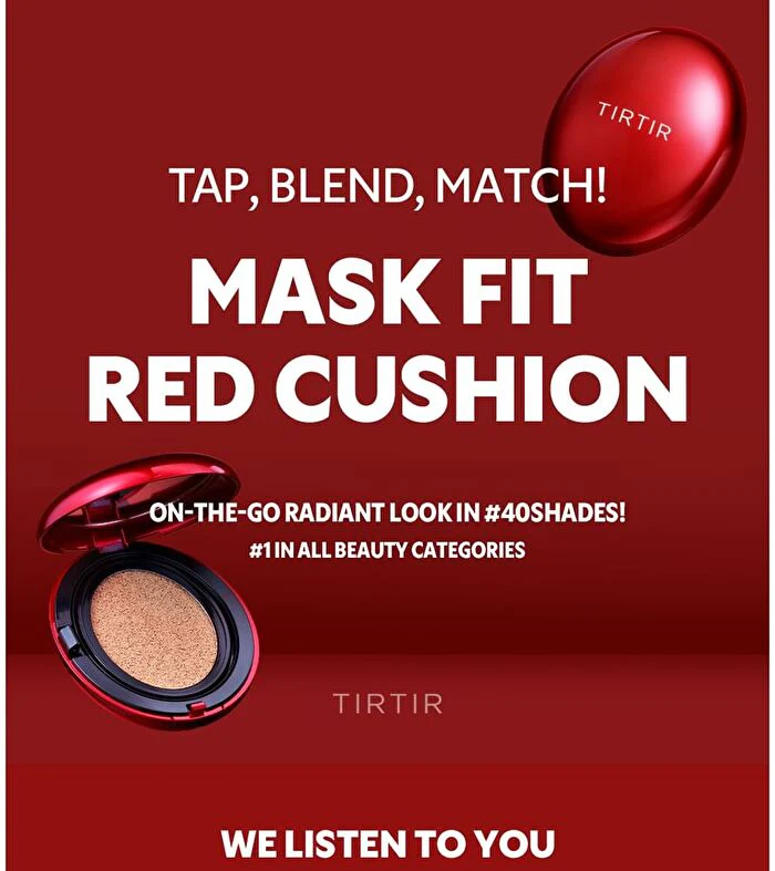 TIRTIR Mask Fit Red Cushion - 25N Mocha 18g - Image 2