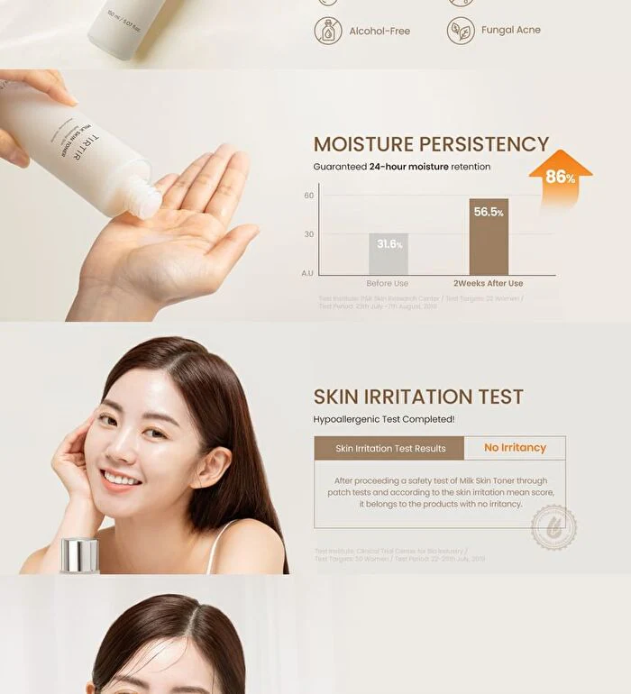 TIRTIR Milk Skin Toner 150ml - Image 3