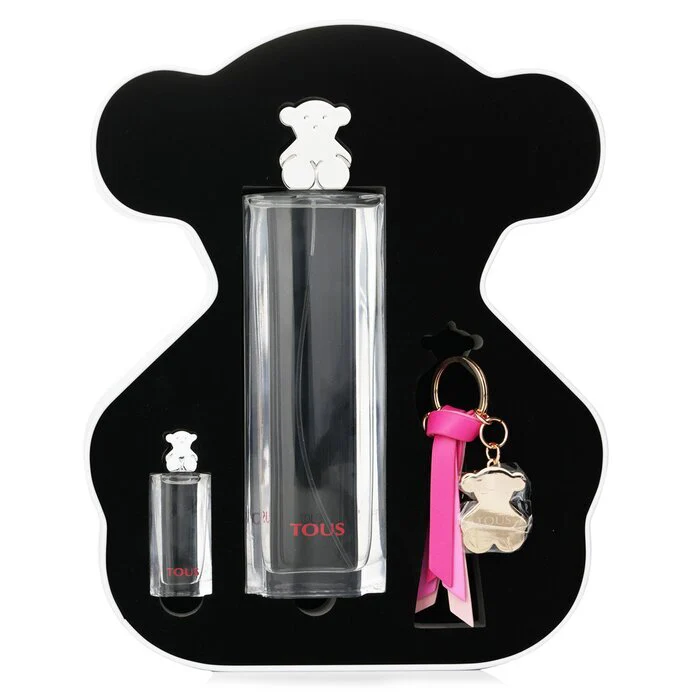Tous Eau De Toilette Spray 90ml + Eau De Toilette 4.5 ml + Key Ring 3pcs - Image 2