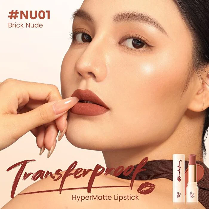 Transferproof Matte Lipstick - 4 Colors - NU03 Maple Nude - 3.5g - Image 2