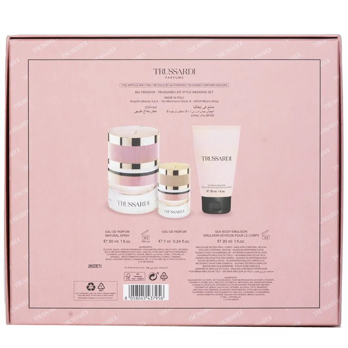 Trussardi Life Style Weekend Coffert 3pcs - Image 3