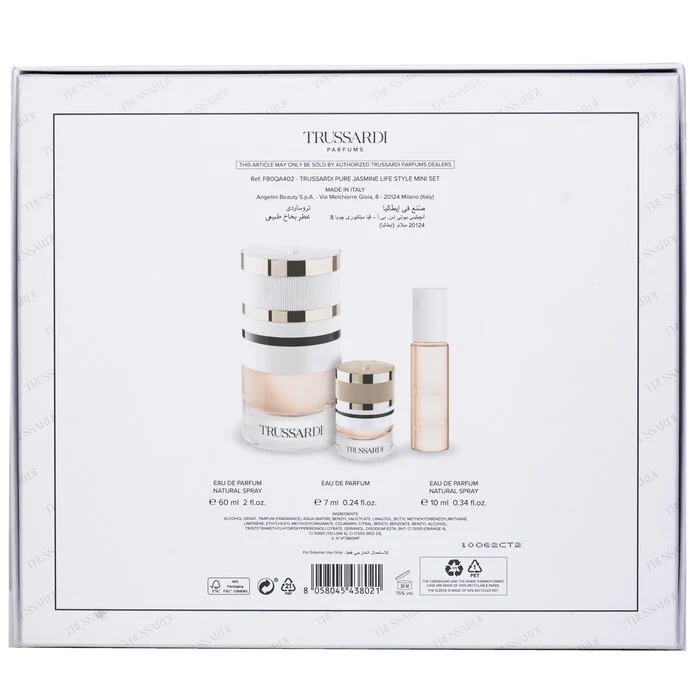 Trussardi Pure Jasmine Life Style Coffert 3pcs - Image 3