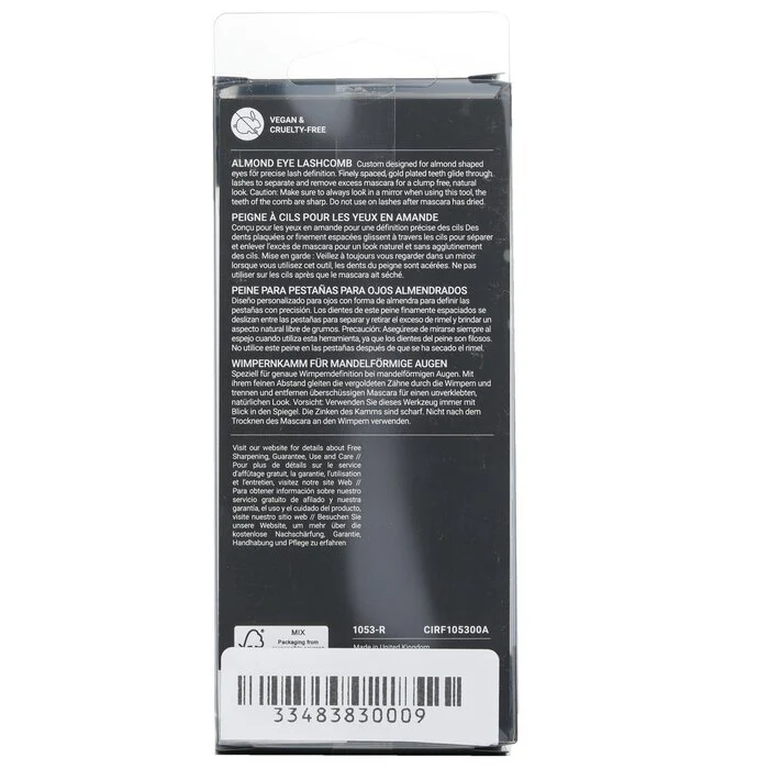 Tweezerman Almond Eye Lashcomb 1pc - Image 3