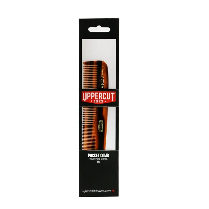 Uppercut Deluxe CT5 Pocket Comb - Tortoise Shell Brown 1pc