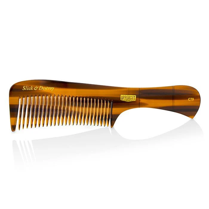 Uppercut Deluxe CT9 Styling Comb - Tortoise Shell Brown 1pc