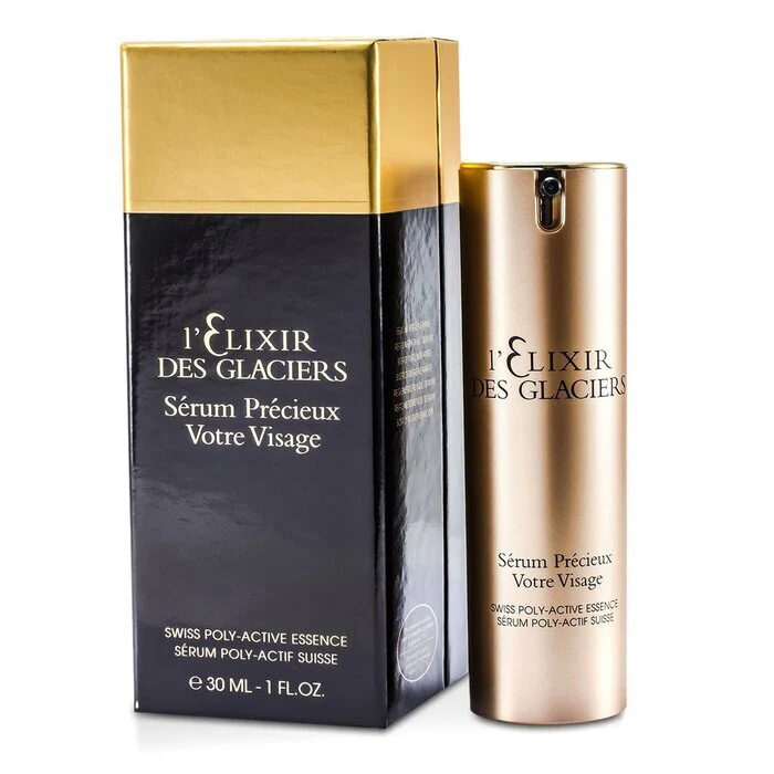 Valmont Elixir Des Glaciers Serum Precieux Votre Visage - Swiss Poly-Active Essence (Packaging Random Pick) 30ml/1oz - Image 2