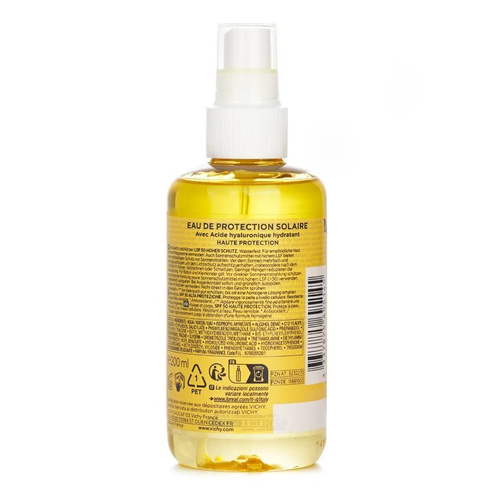 Vichy Capital Soleil Hydrating Solar Protective Water Spray SPF 50 200ml - Image 3