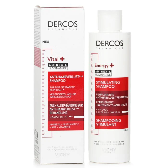Vichy Dercos Energising Shampoo - Targeted Hairloss 200ml - Image 2